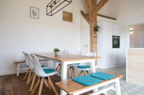 Moderne Unterkunft Landzeit Esens nahe der Nordsee - ökologisch saniertes Ferienhaus